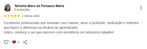 Avaliação do Google 4
